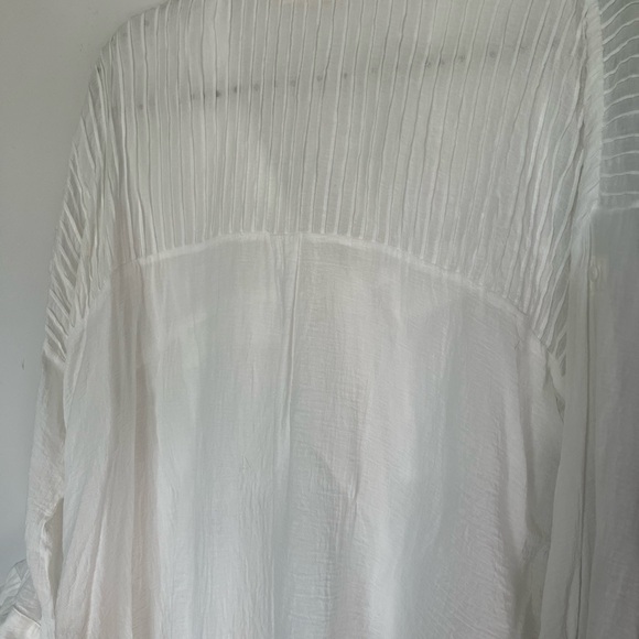 Spell and the Gypsy white bottom down shirt S - Picture 5 of 11